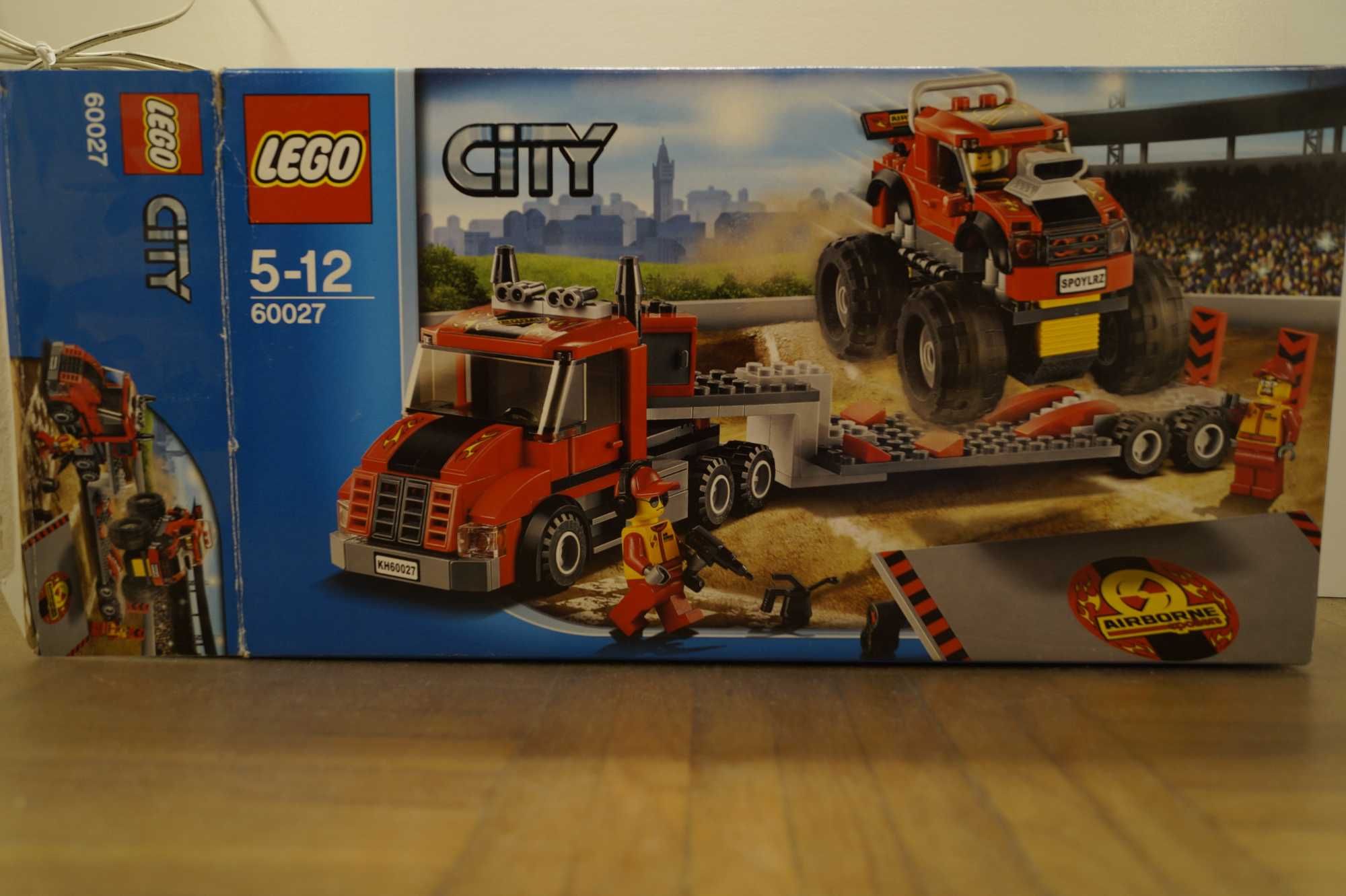 klocki lego city transporter monstertrucka  60027