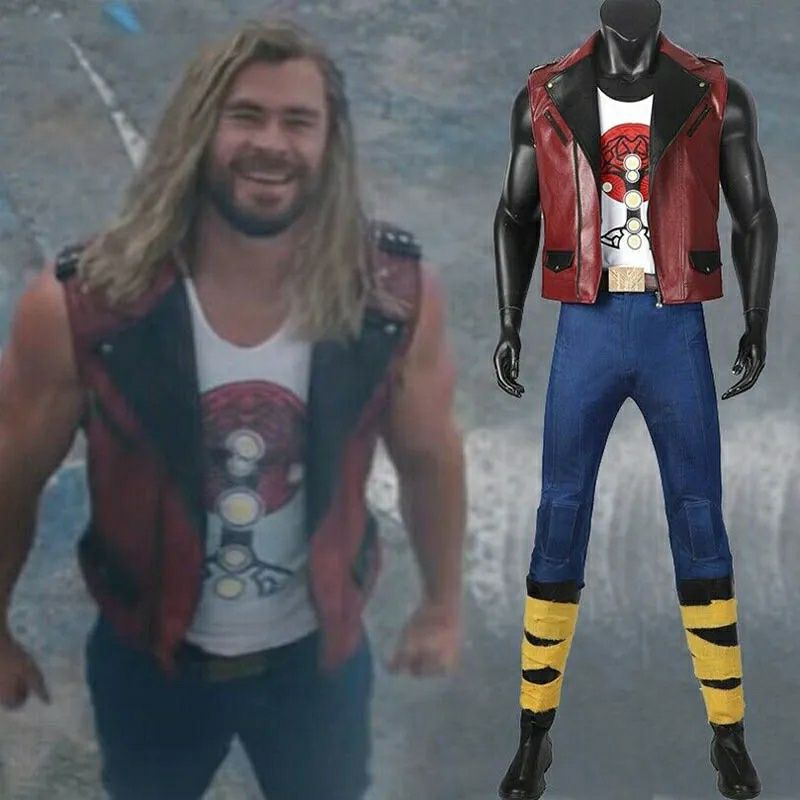 Fato do Thor Love and Thunder Cosplay