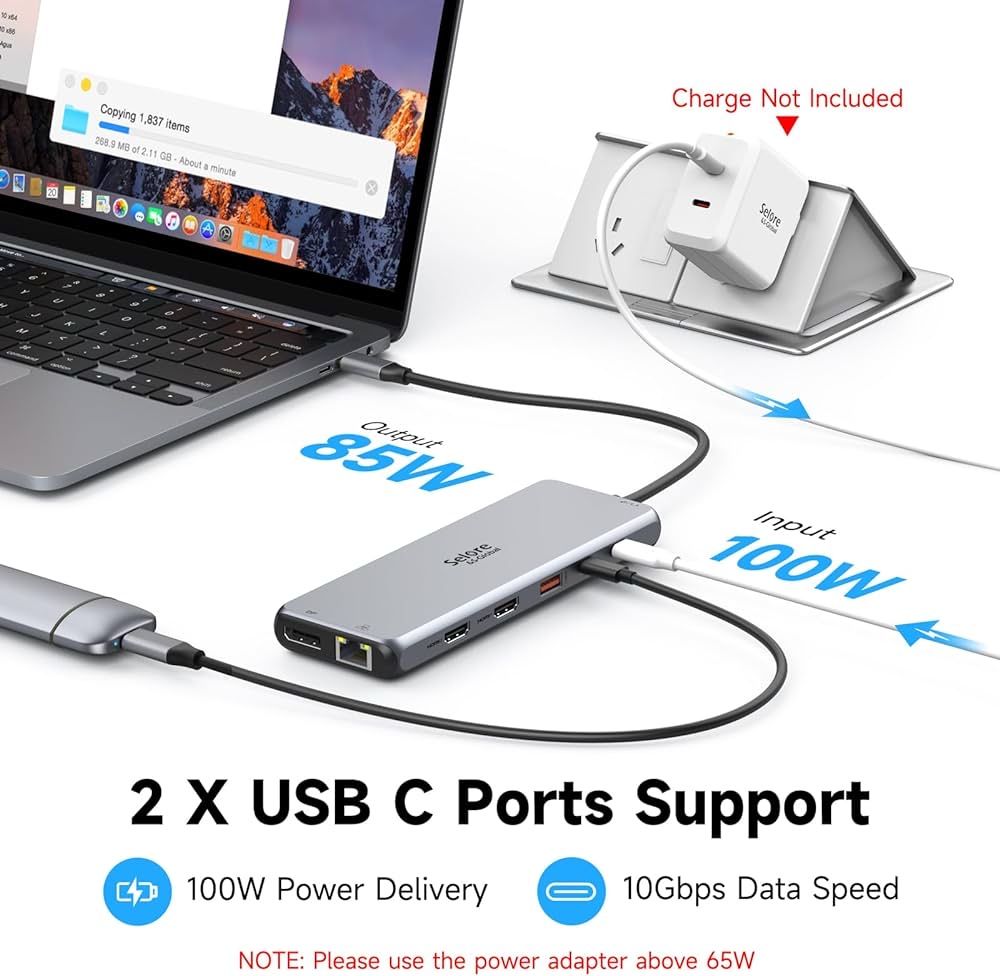 Stacja dokująca USB-C 13 w 1