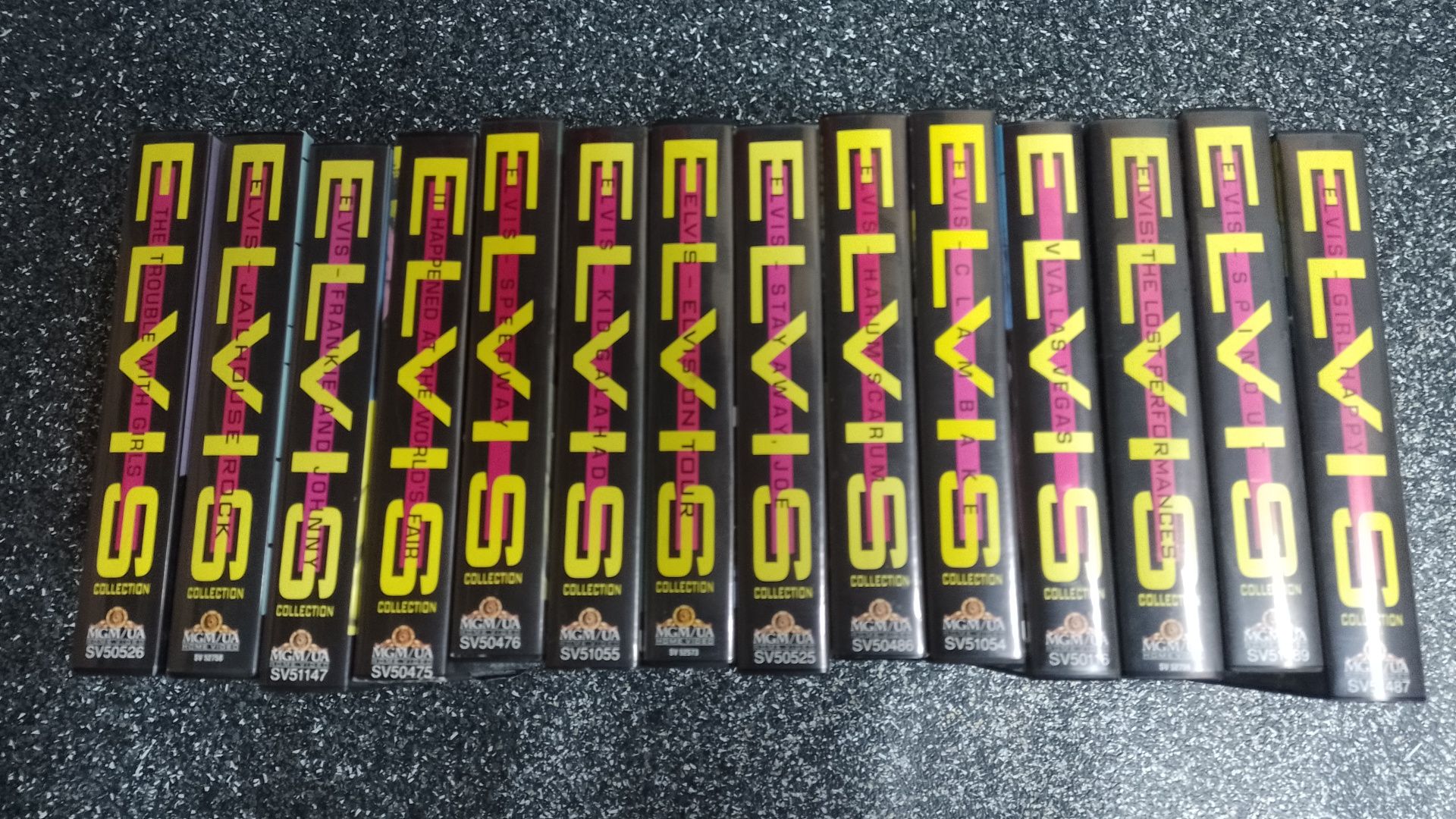 Elvis Presley kaseta VHS kolekcja