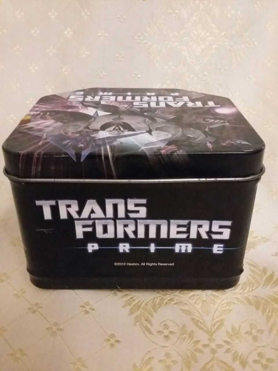 Шкатулка - коробка Trans Formers для карточек.