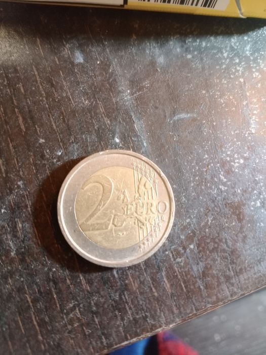 Moeda de 2 € rara cotada acima de 500 dólares