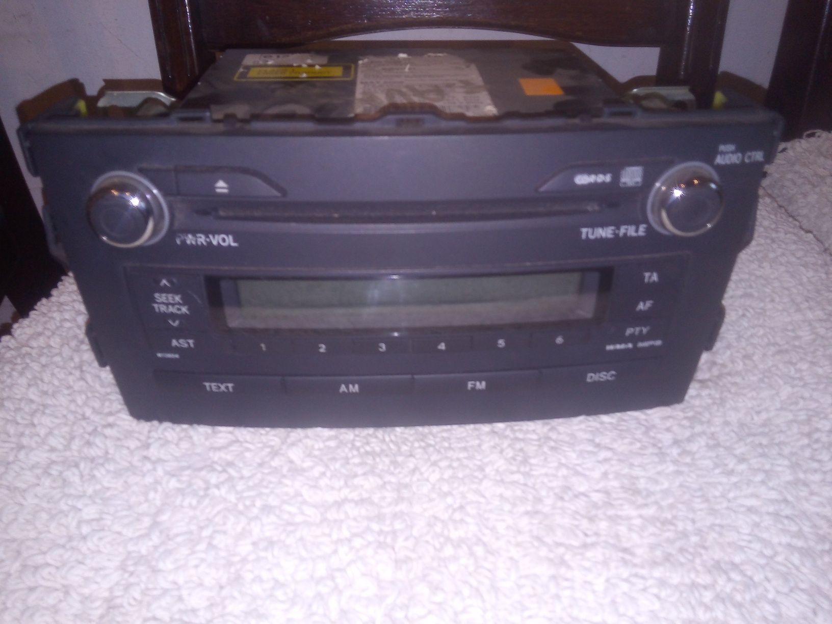 Radio Toyota auris