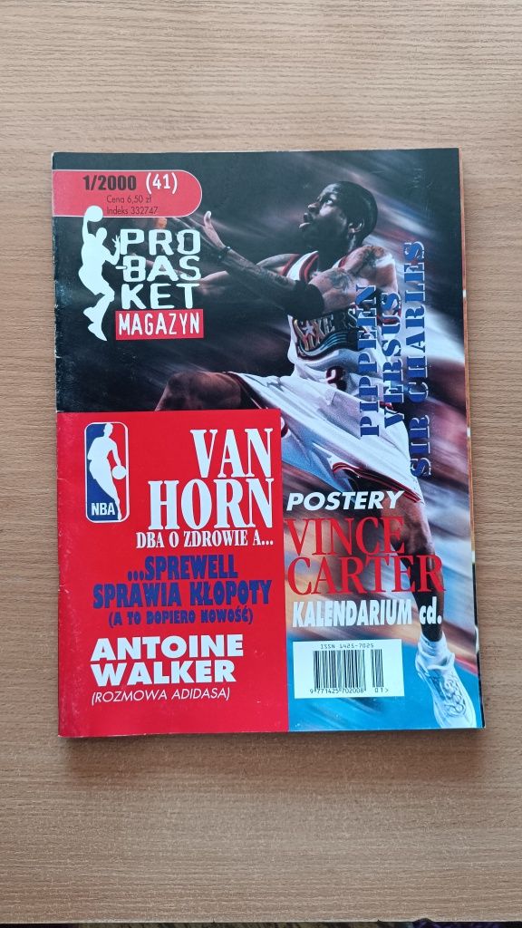 Czasopismo Pro Basket 1/2000 kompletne! Stan idealny