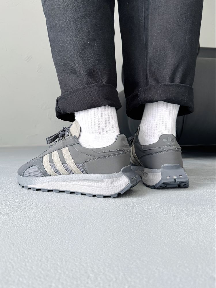 Кросівки Adidas Retropy E5 Grey/Black (40-45)