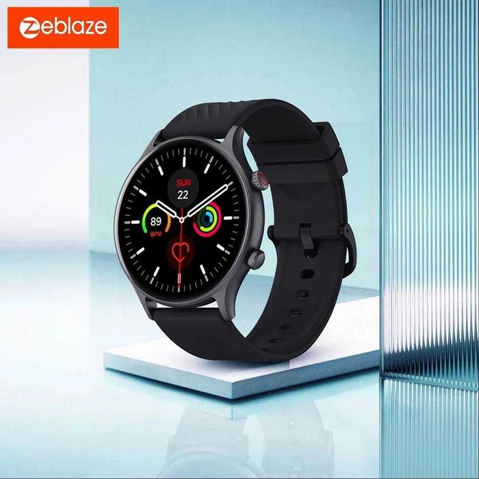 Smartwatch Zeblaze BTalk2 LITE rozmowy kroki tętno ciśnienie menu Pl.