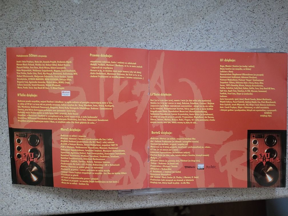 CD Sistars Siła sióstr 2003 Wielkie Joł/Warner 1 wydanie