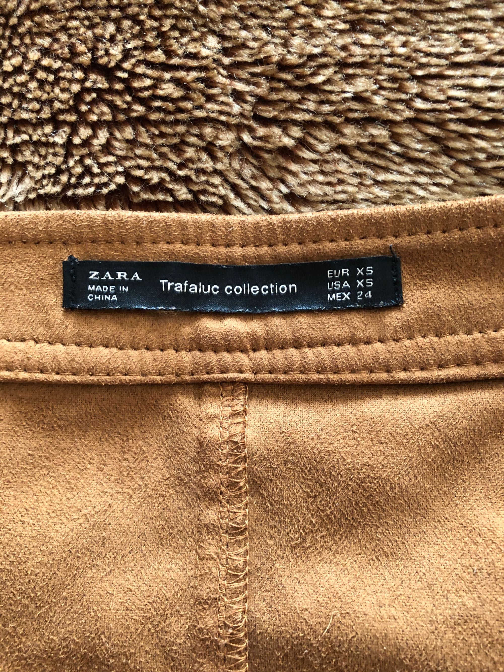 Юбка Zara «под замшу»