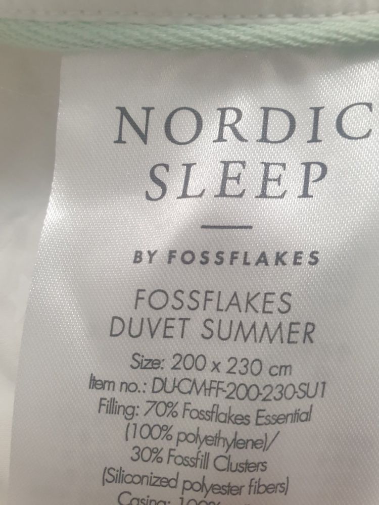 Гіпоалергенні ковдри Fossflakes Royal Nordic