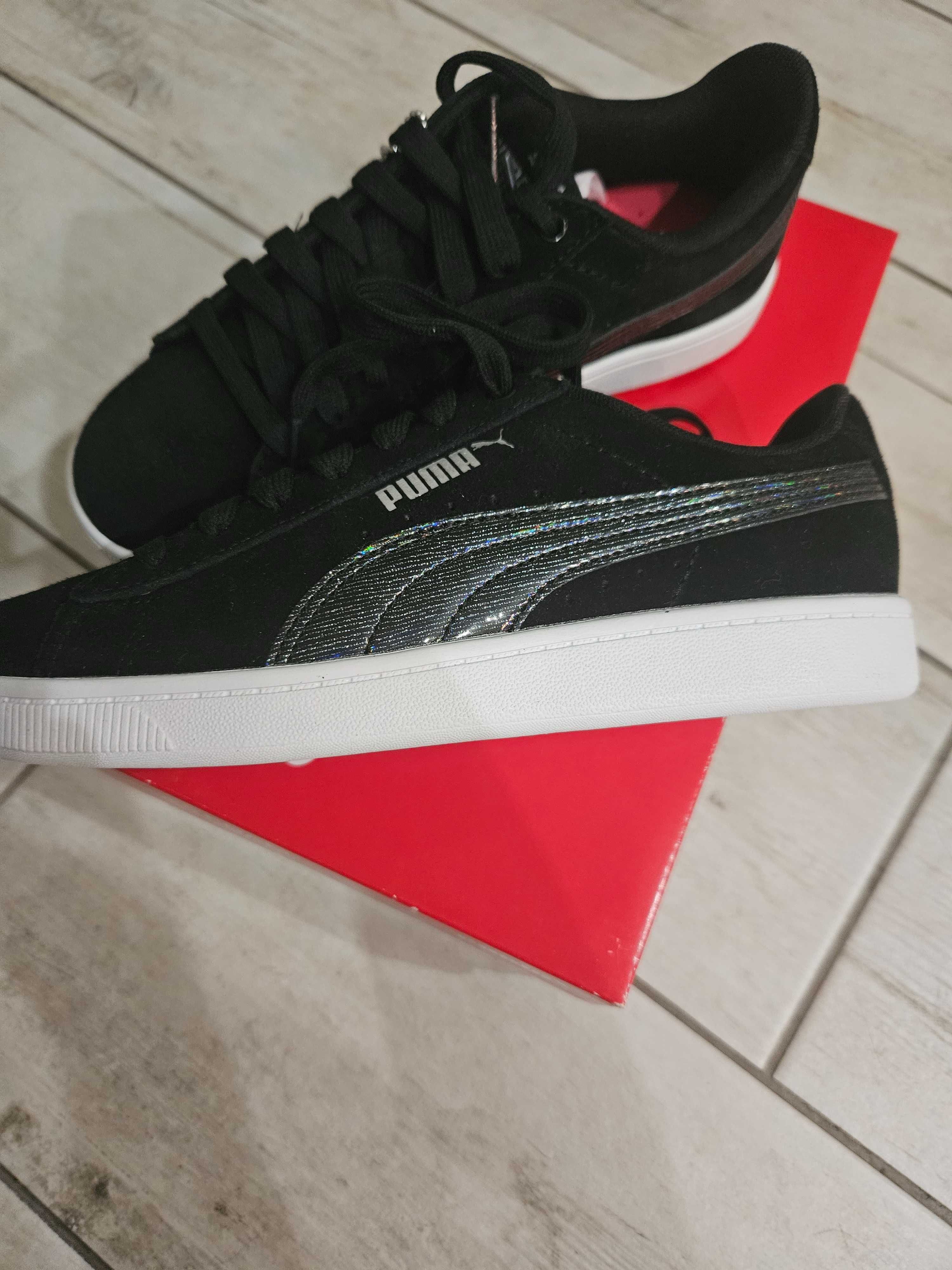 Кроссовки Puma (Америка),для девочки,р.35,5 ,натуральная замша