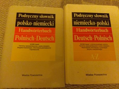 Podręczny słownik polsko niemiecki i niemiecko polski