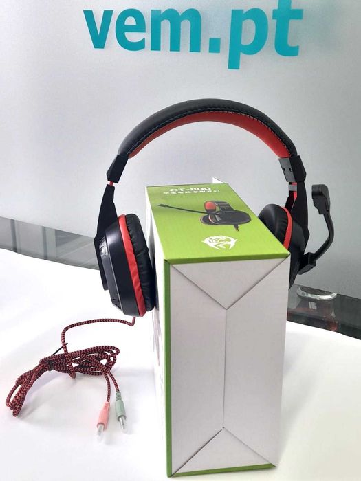 Ascultadores HeadPhones com Microfone - Novos
