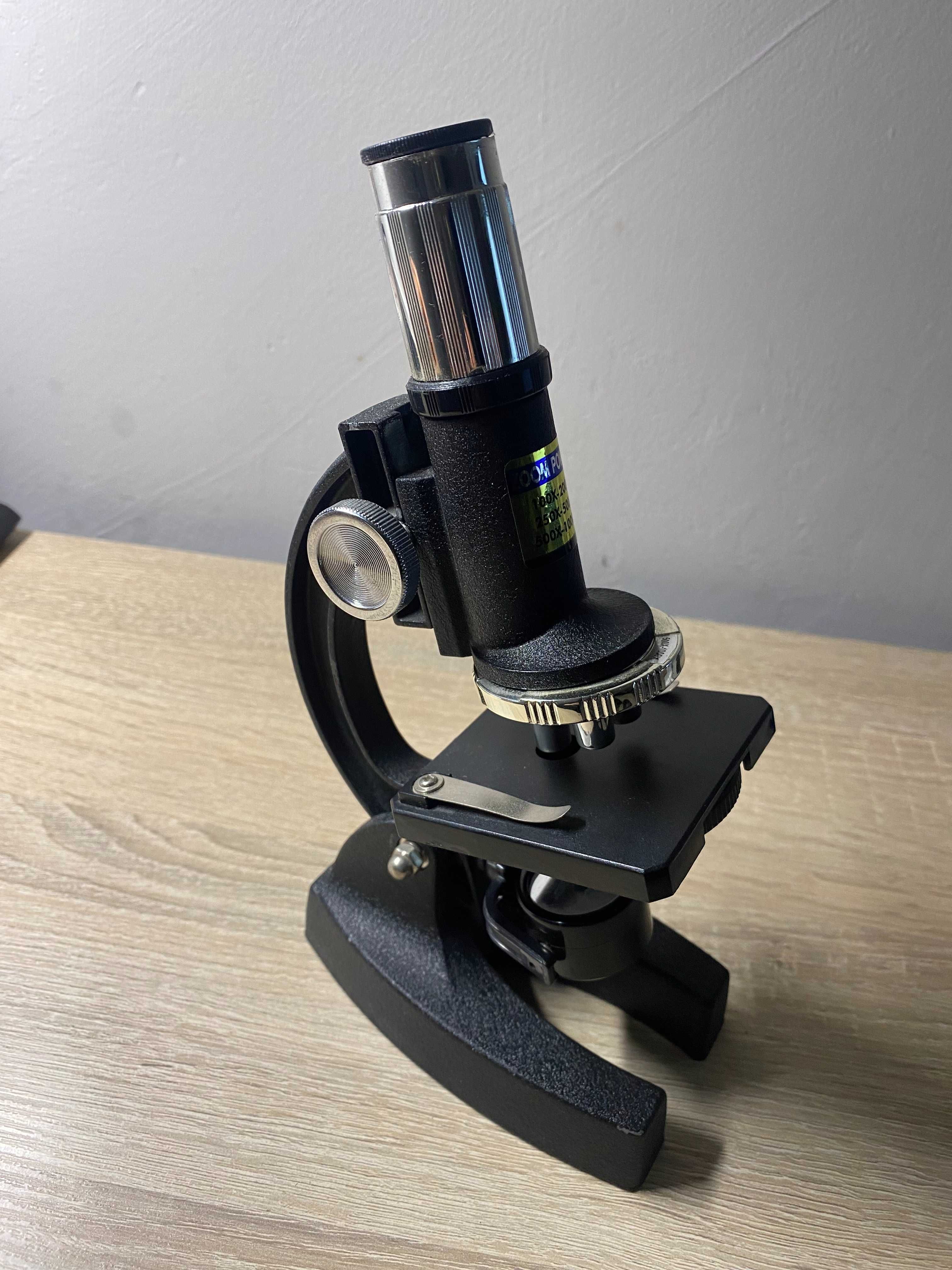 Mikroskop zabawka 100X-200X, 250X-500X, 500X-1000X