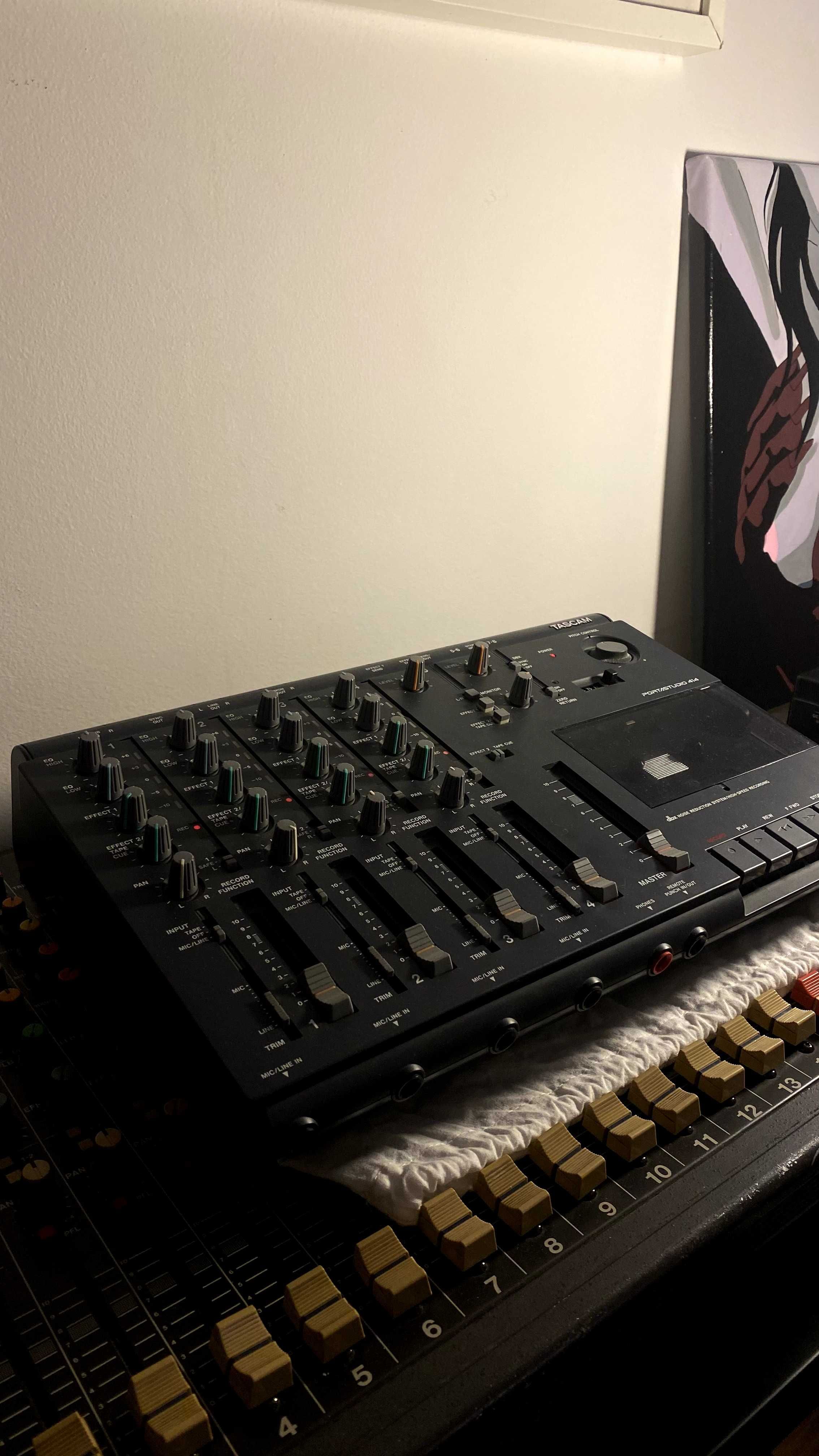 mixer tascam portastudio 414