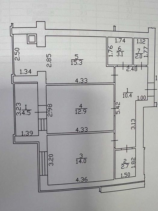 2 кімнатна квартира в ЖК Незалежність