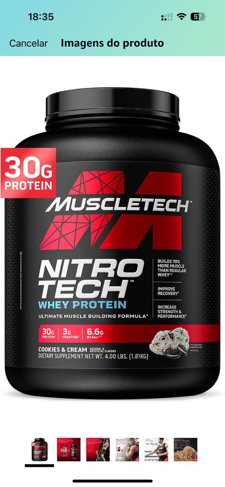 Muscletech Whey Protein 1,81kg
