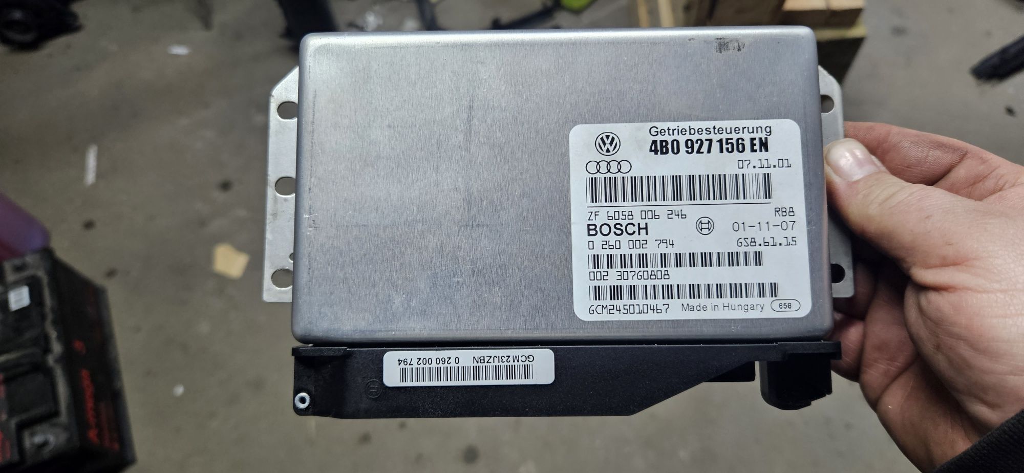 Sterownik automatyczniej skrzyni biegów audi A6 C5 tiptronik 2.4 v6