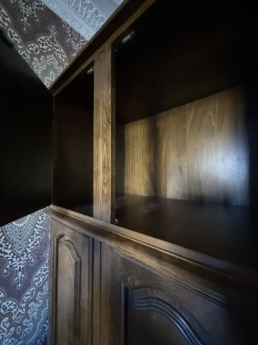 Шкаф з антресолью ДУБ