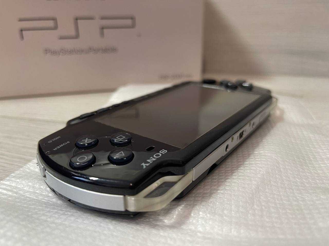 Sony PSP Slim 2008 Black 32GB+40 Ігор встановлено Повний Комплект