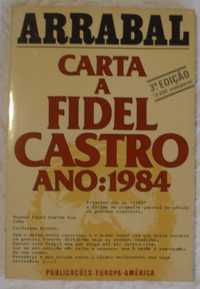 Carta a Fidel Castro, ano: 1984, Fernando Arrabal