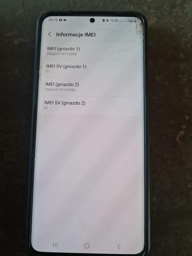 Samsung galaxy S 20+ 5G 12ram 128rom