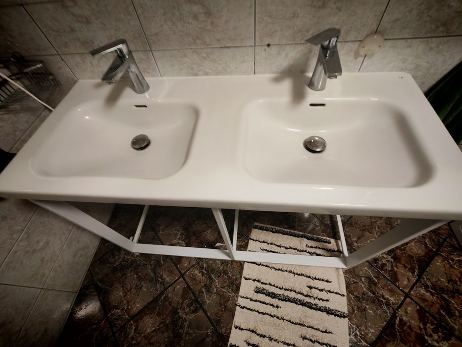 Umywalka podwójna 126x51