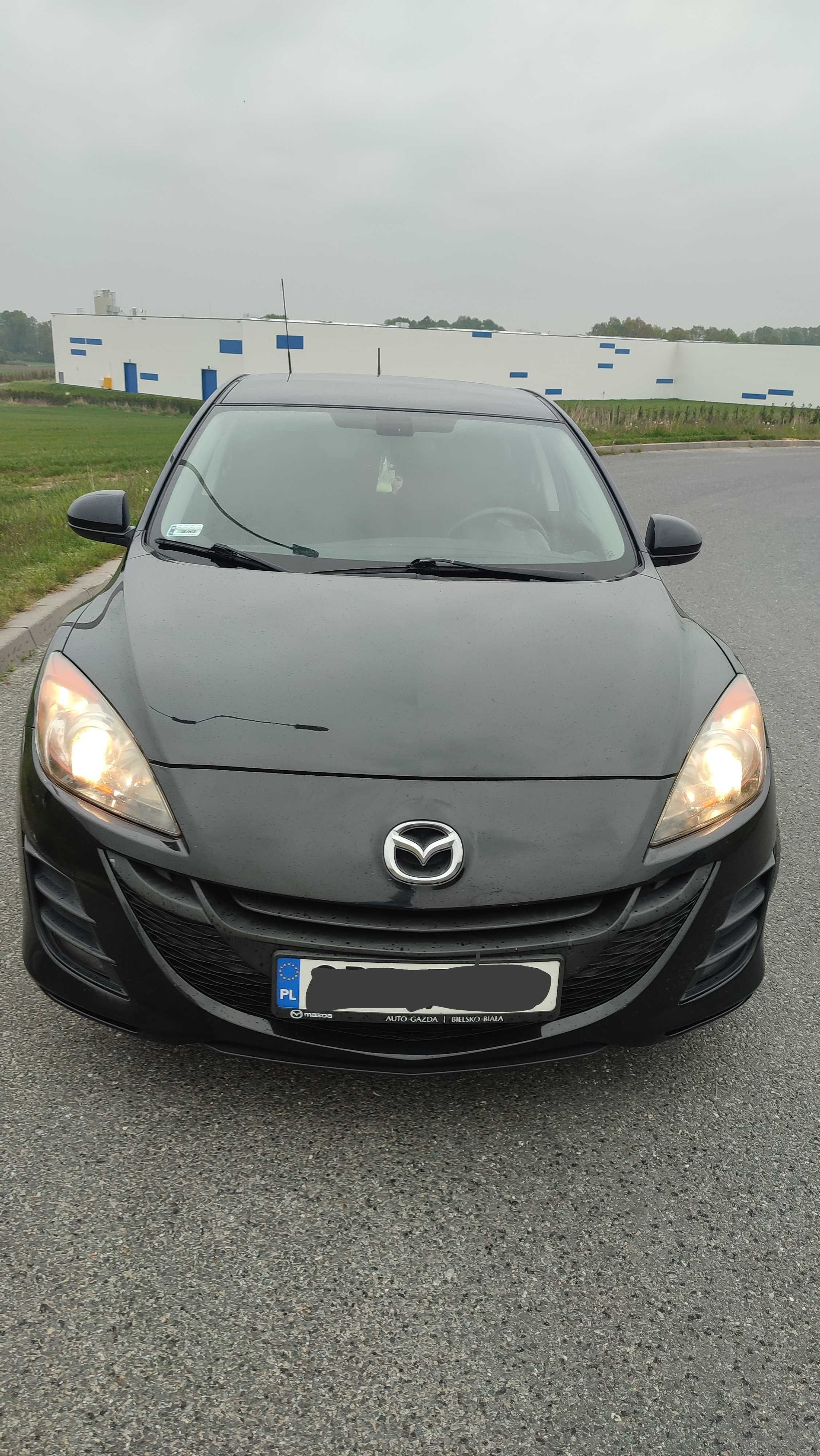 Mazda 3 2009 1.6 benzyna niski przebieg.