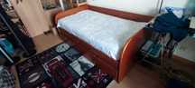 Cama dupla em excelente estado (madeira maciça )