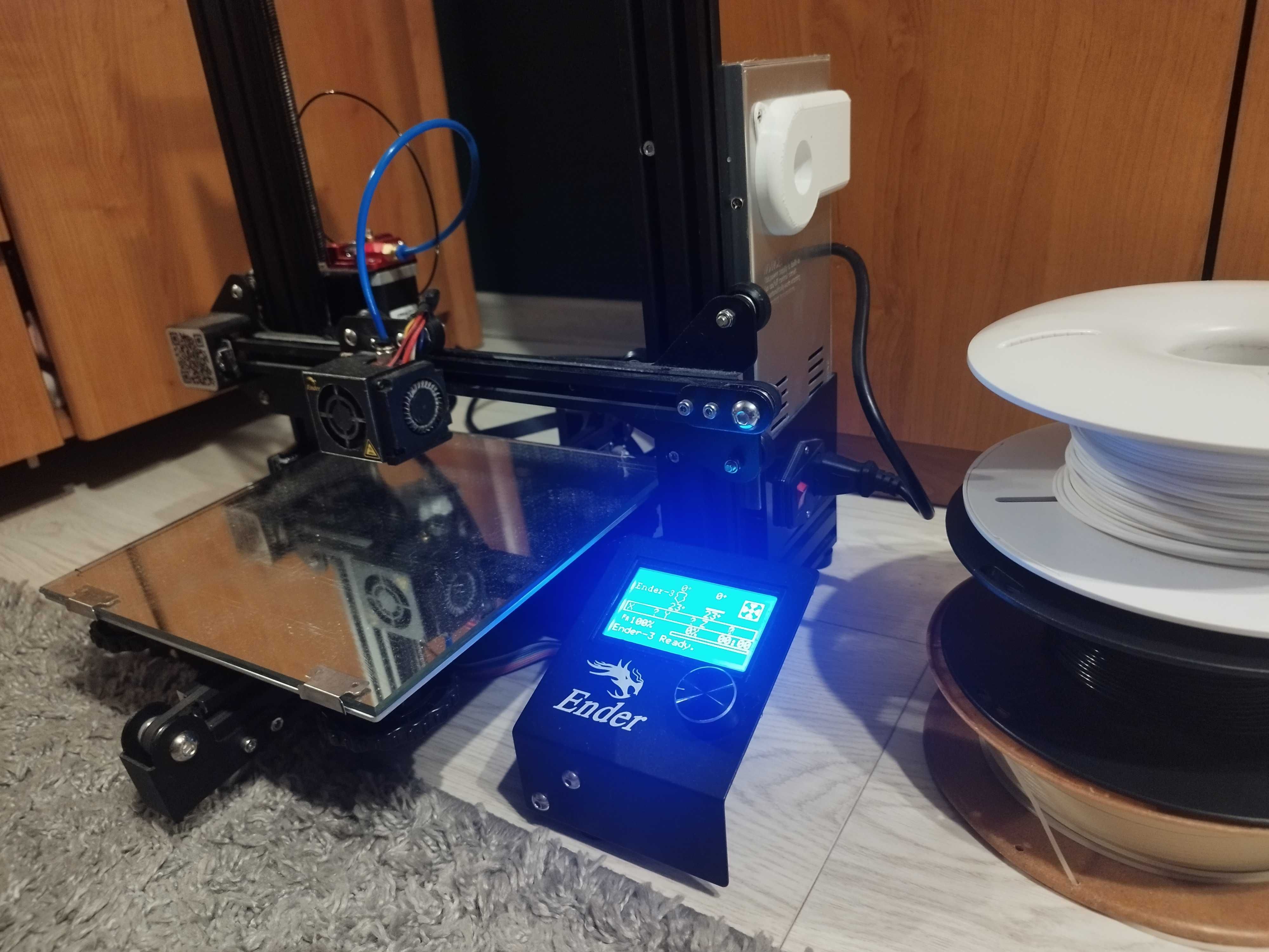 Drukarka 3D Ender 3 plus dodatki