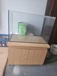 Akwarium 60x30x40 + szafka i żwirek