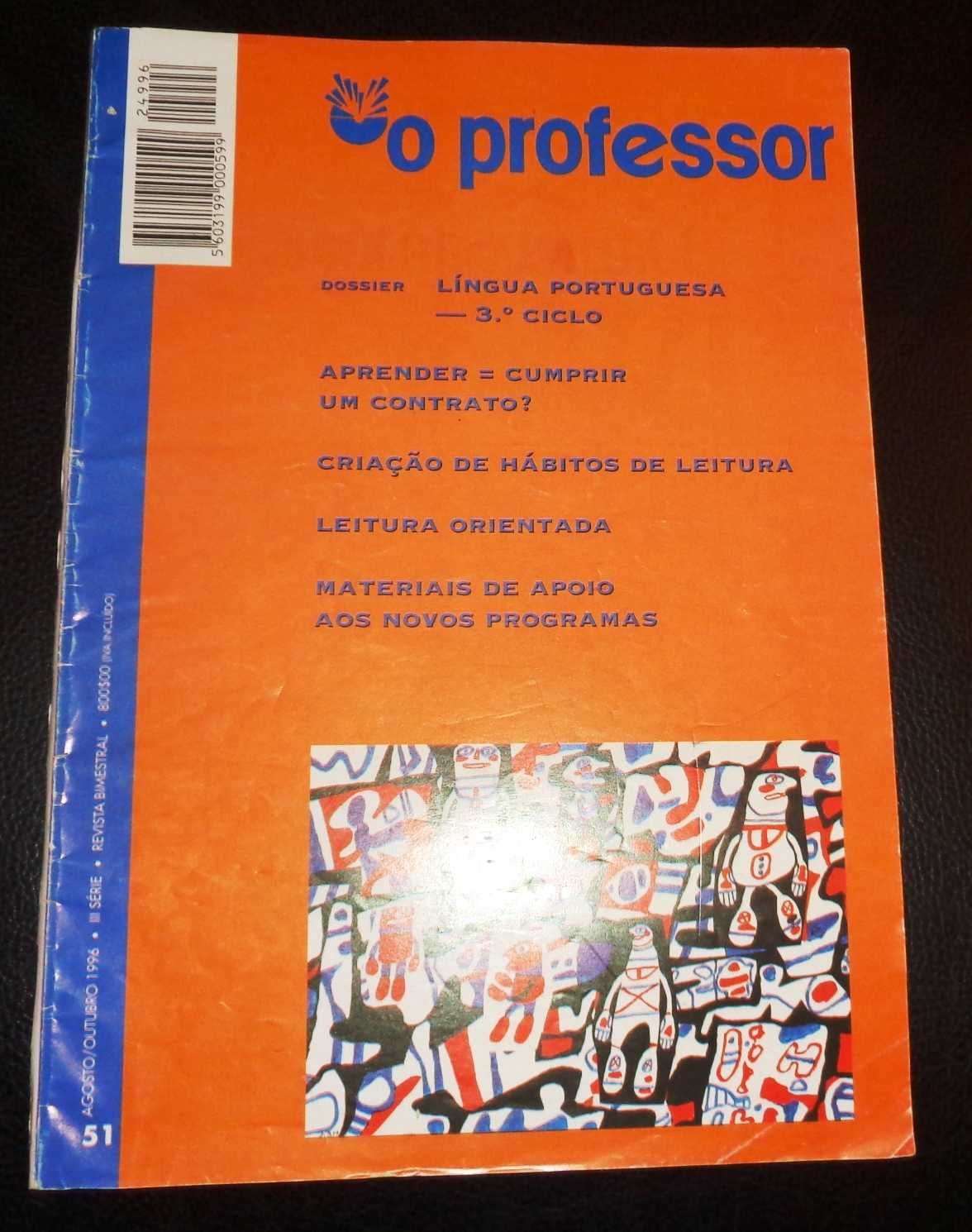 Revista "O Professor" e separata da revista "Dirigir"