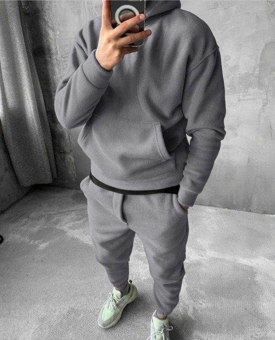 Теплий чоловічий спортивний костюм фліс | мужской костюм модель 809