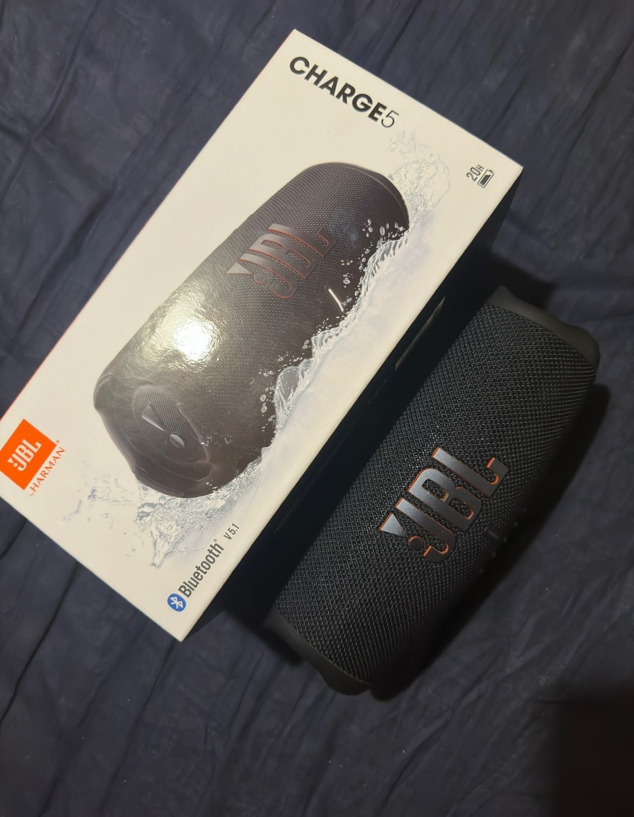 JBL CHARGE 5 com fatura e caixa