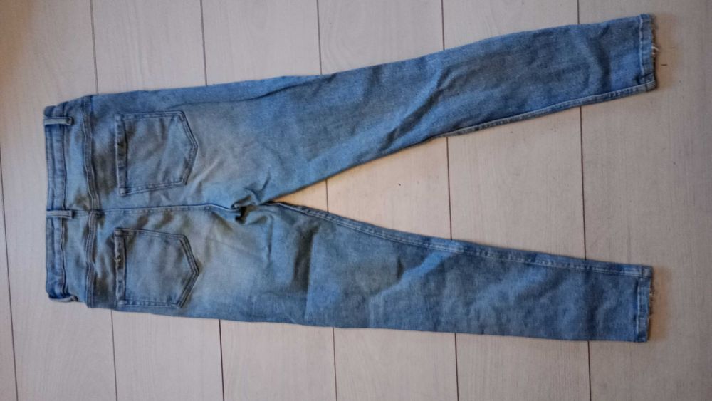 Spodnie wysoki stan jeans