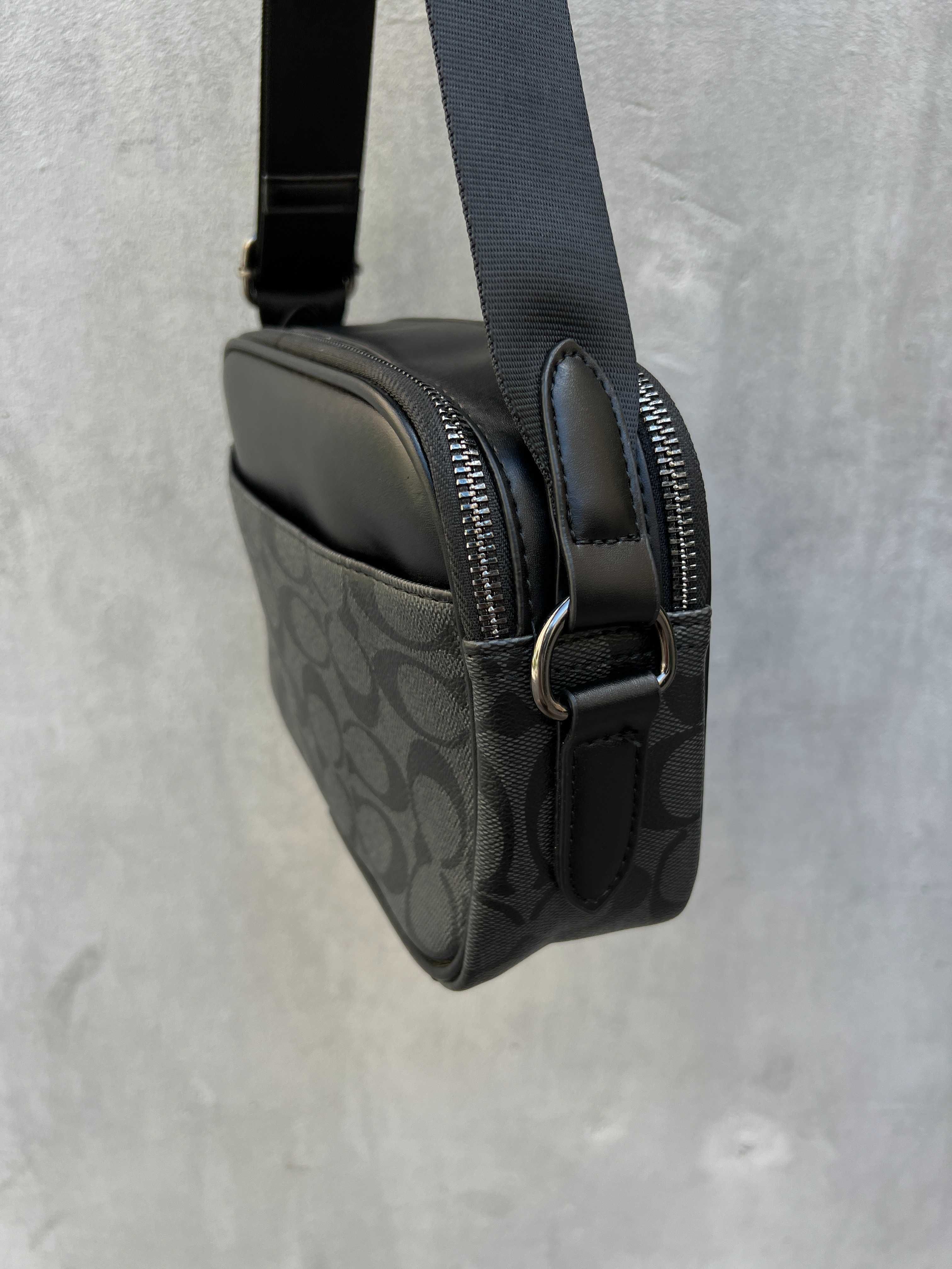 Сумка Coach чоловіча через плече