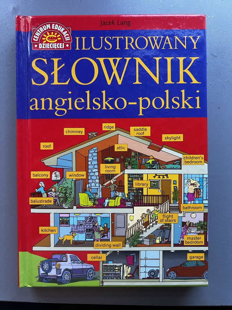 Ilustrowany Słownik angielsko-polski stan idealny