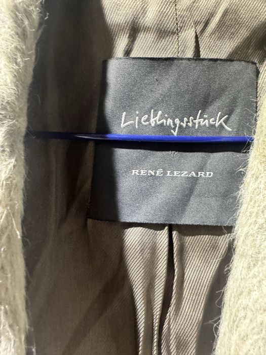 Пальто з альпаки Rene Lezard вінтаж