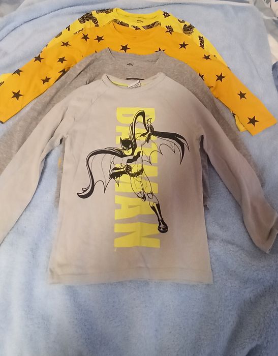 Bluzki z długim rękawem r. 98-110