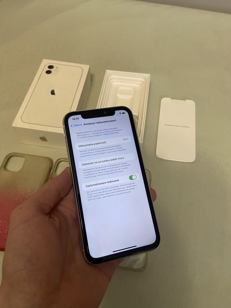 Iphone 11 white 93%