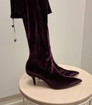 Абсолютно нові ботфорти з велюру Zara