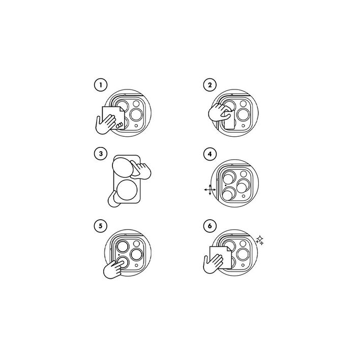 2x Szkło na aparat do Samsung Galaxy S24 Ultra Grizz HybridGlass