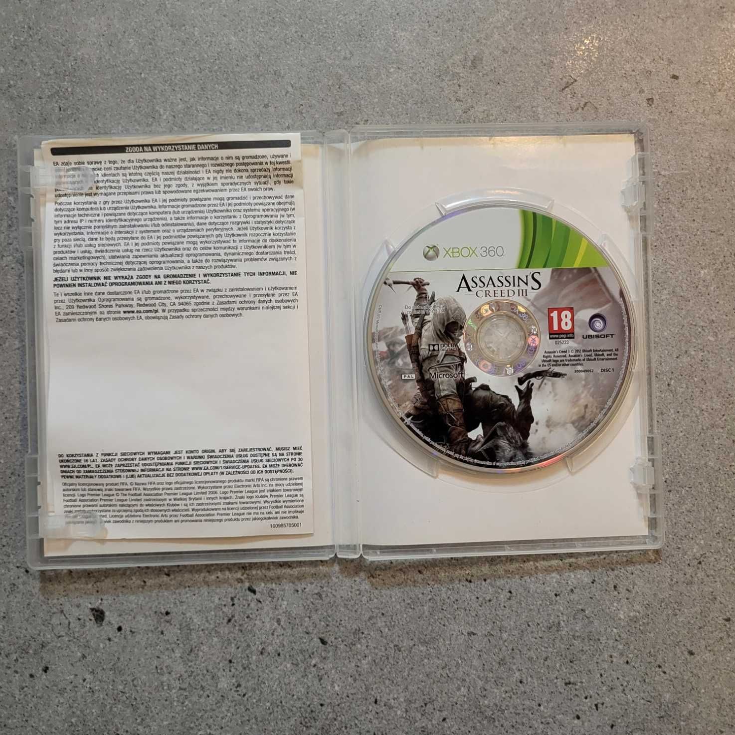 Assassin's Creed III Xbox 360