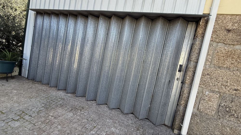 Portão fole garagem