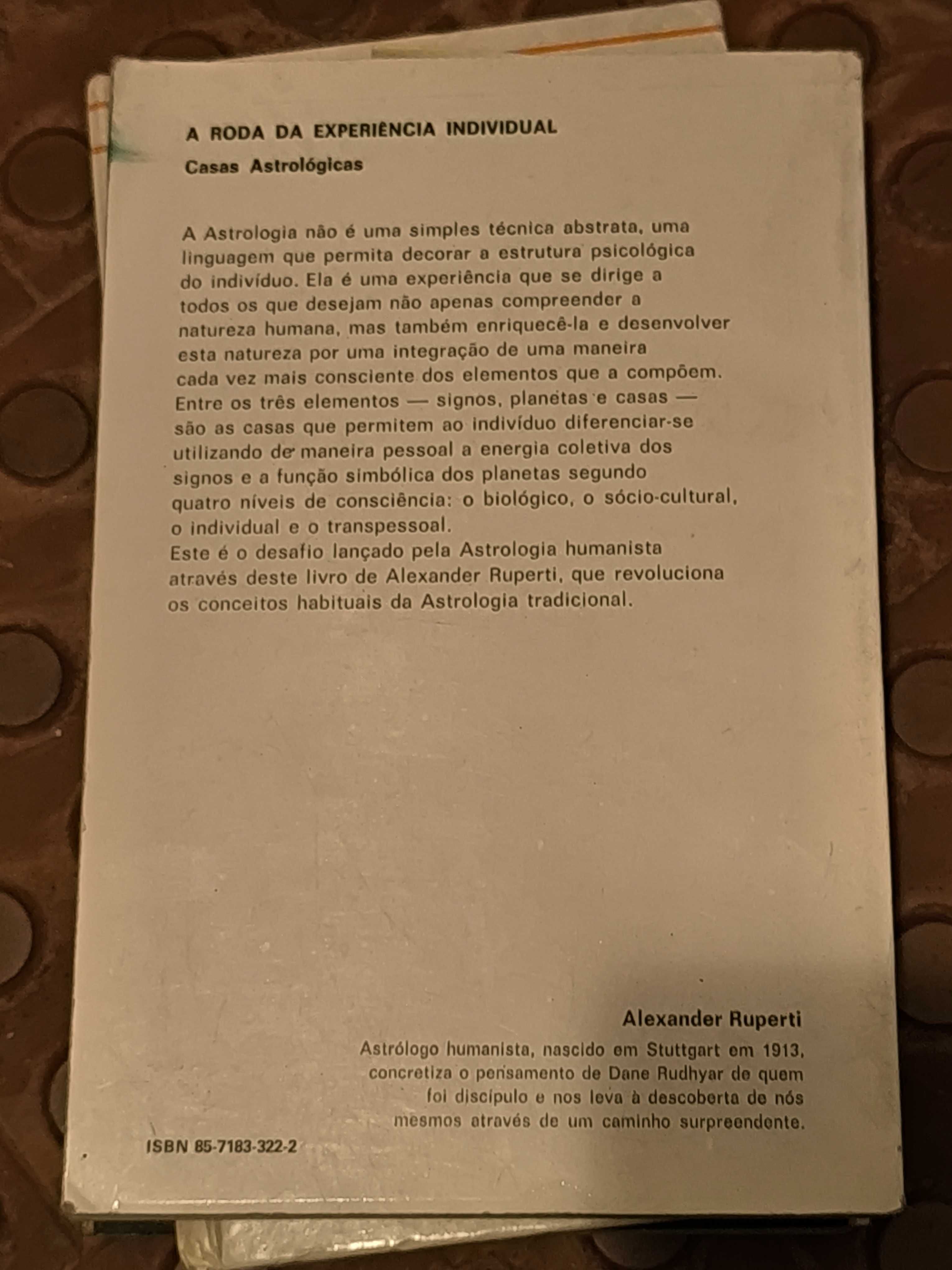A Roda da Experiência Individual
As casas astrológicas
de A. Ruperti