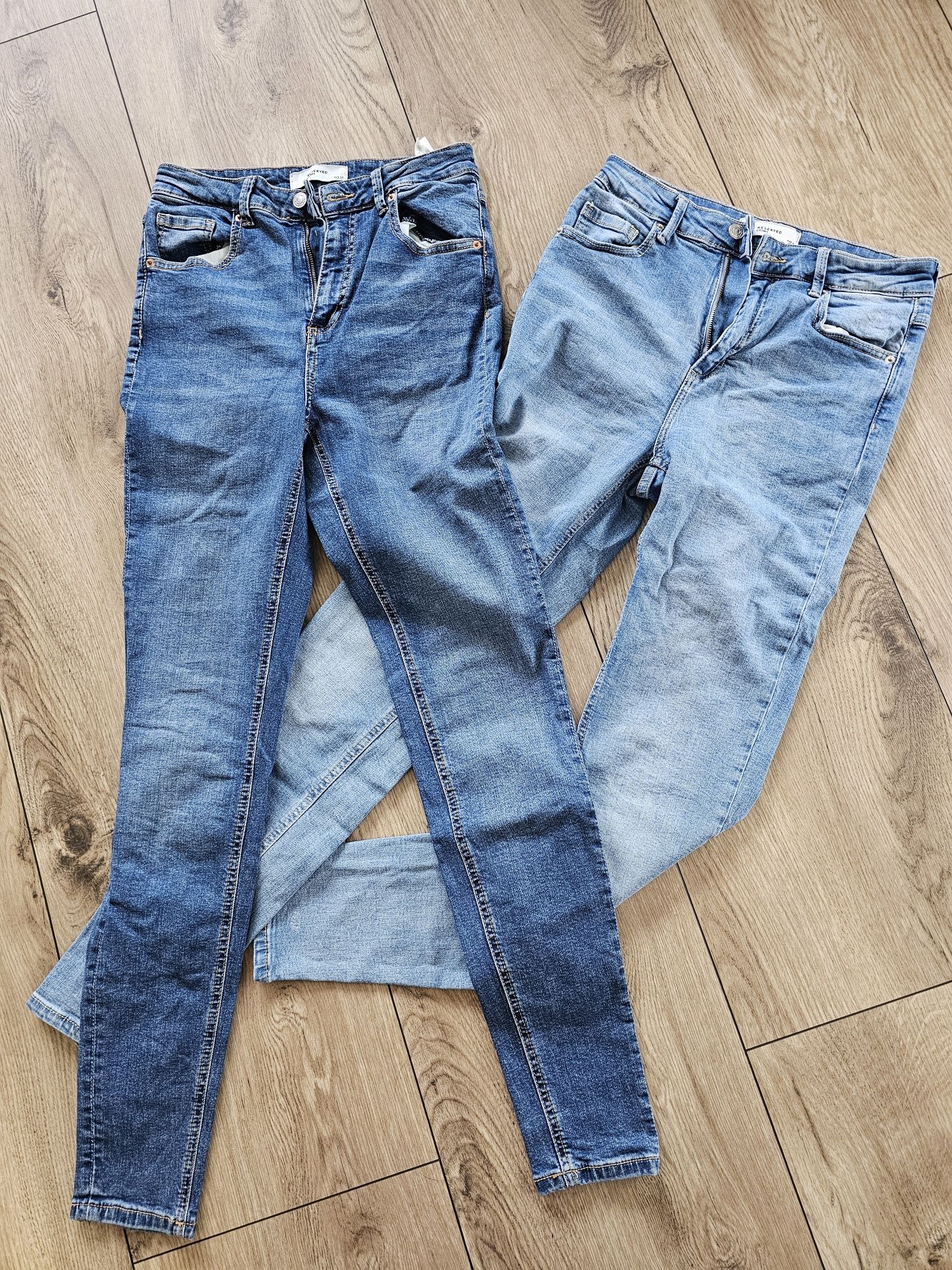 Dwie pary jeansów Reserved rozmiar 38