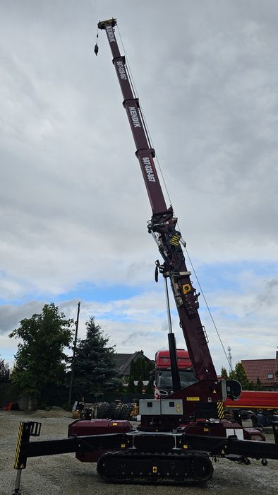 Mini żuraw JEKKO SPX 1275 usługi dźwigowe