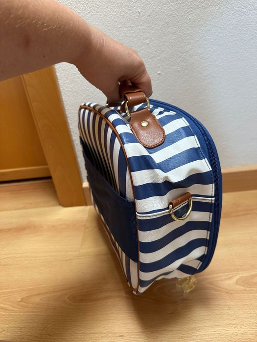 Nécessaire com encaixe na Mala de Viagem Navy Oriflame Novo