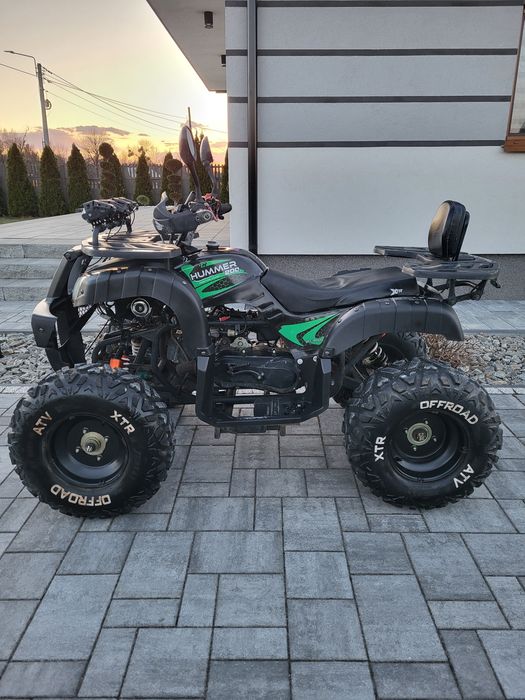 Quad Hummer Pro 200/250 XXL//Hak//Licznik//