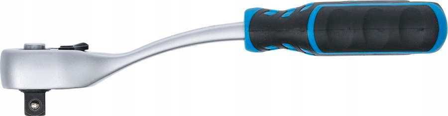 Grzechotka wygięta 1/2" 72 zęby treszczotka, pokrętło, klucz nasadowy