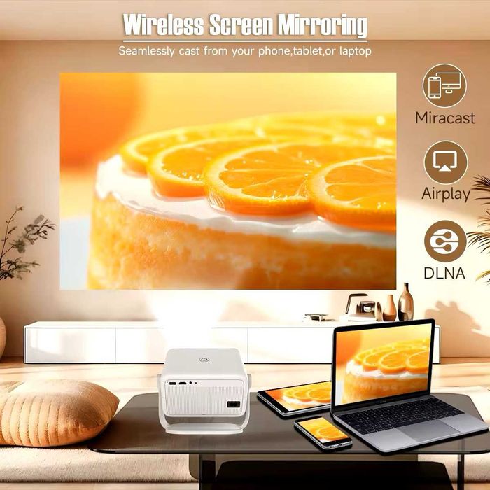 Проектор MAGCUBIC L018 4K 650 ANSI Android 11 ОПТ ДРОП